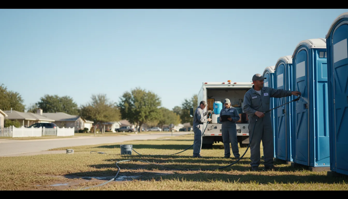 Long-Term Portable Toilet Rental in Lucas, IA near me